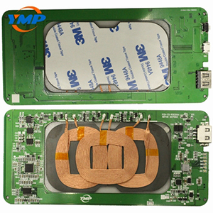 3線圈無線充電移動(dòng)電源可定制PCBA板